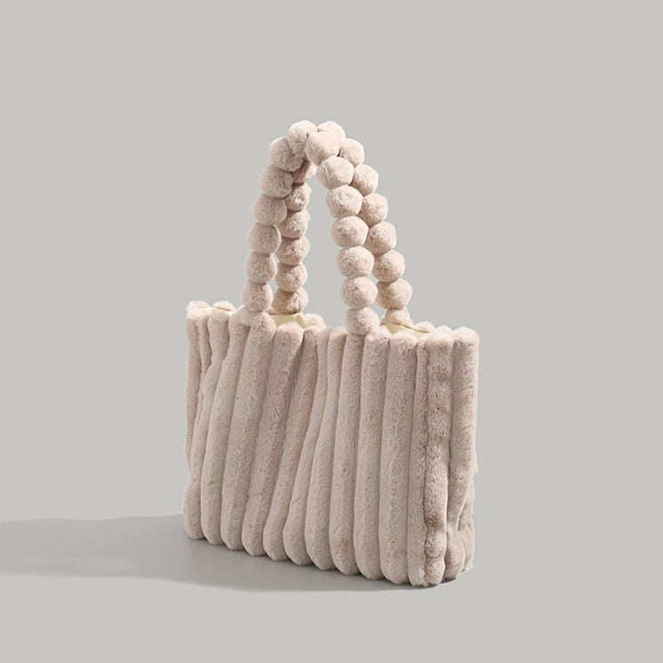 Pluche Schoudertas Extra Zachte Cloudpuff Tas