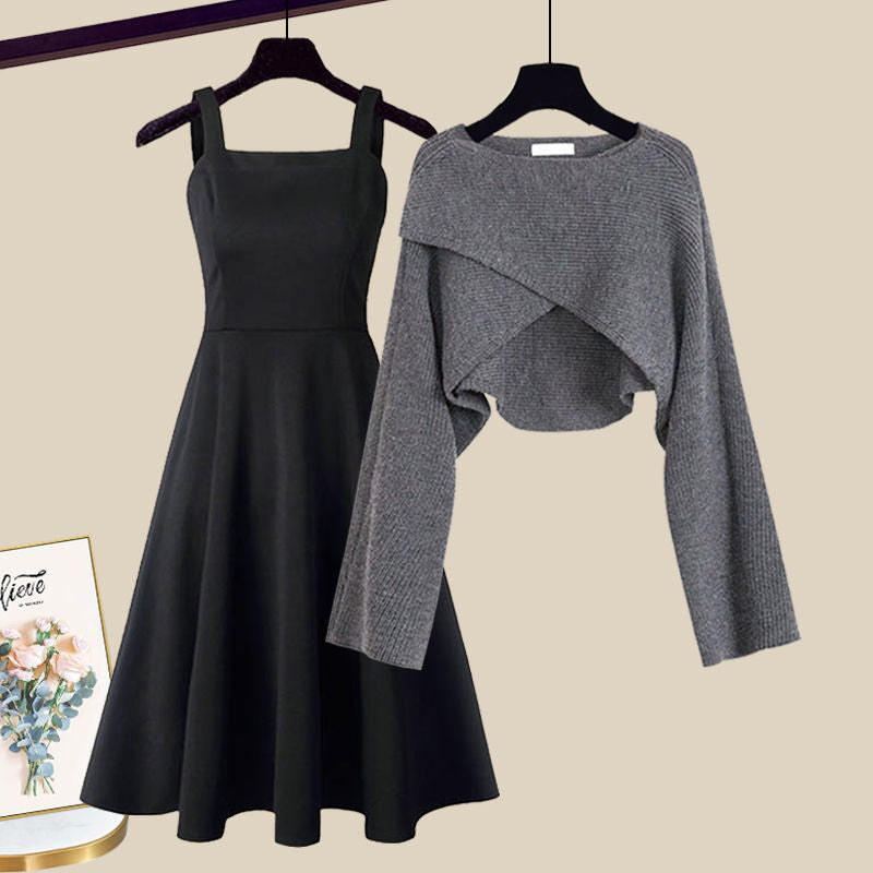 Dames Jurk met Topcombinatie Comfortabele Pasvorm
