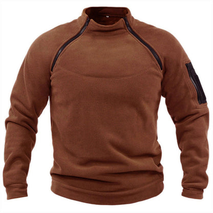 Fleece Trui met Warme Voering voor Buiten