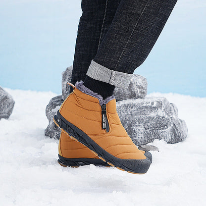 Waterdichte Winterlaarzen voor Heren Zwart Warm - StudioMarella