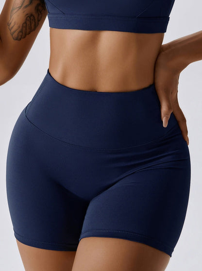 Vrouwelijke Fitness Shorts Zweetdrijvend Effen Sportbroek