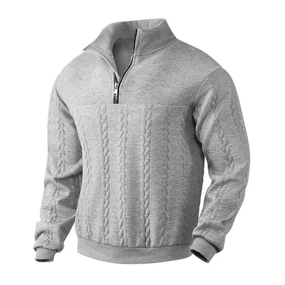 Elios Fleece Trui Met Rits Voor Mannen