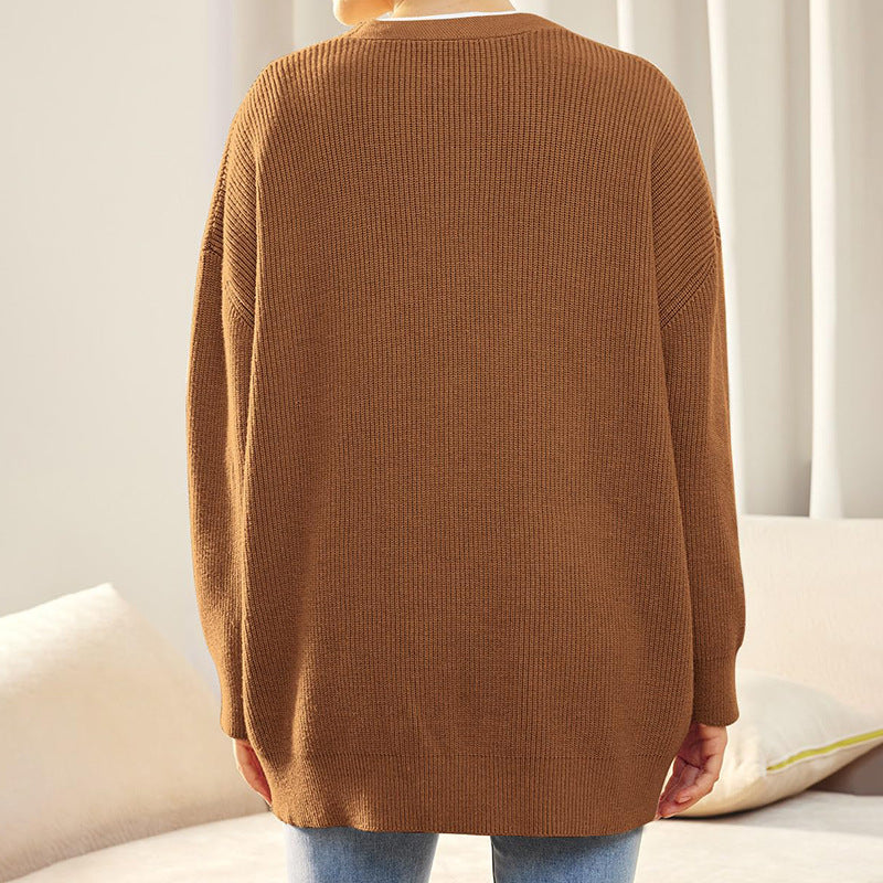 Zachte Kasjmier Vest Warme Jas voor Vrouw