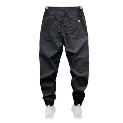 Heren Jogger Broek Retro Japanse Stijl Katoen Comfortabel