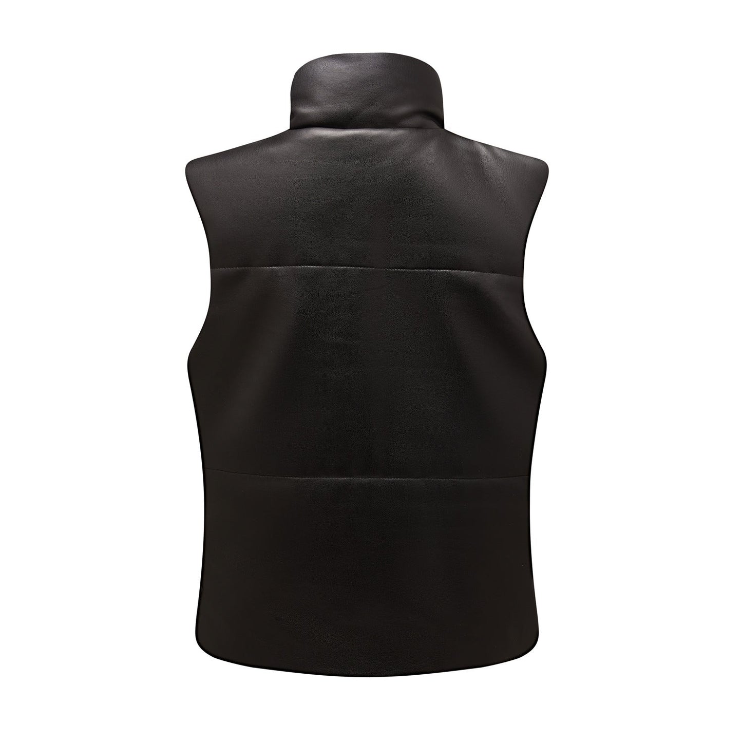 Dames Bodywarmer Warm Gewatteerd Met Hoge Kraag