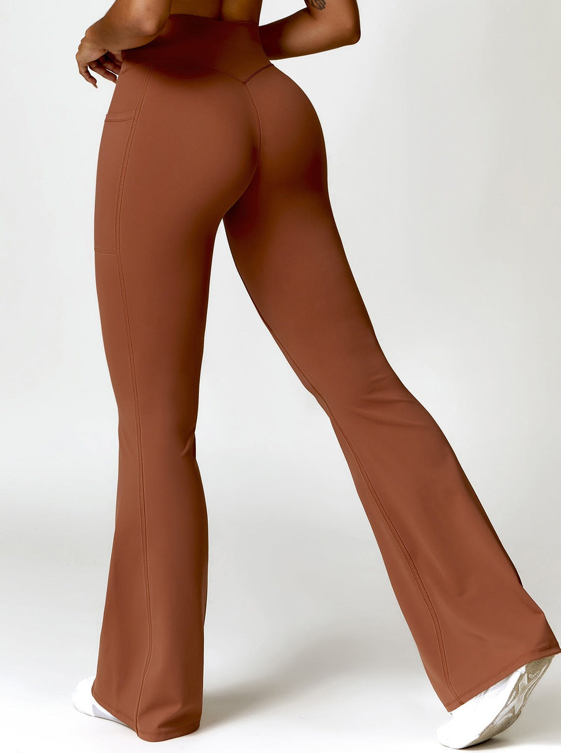Hoge Taille Flared Leggings voor Vrouw Slank MAKEND Comfortabele Fit