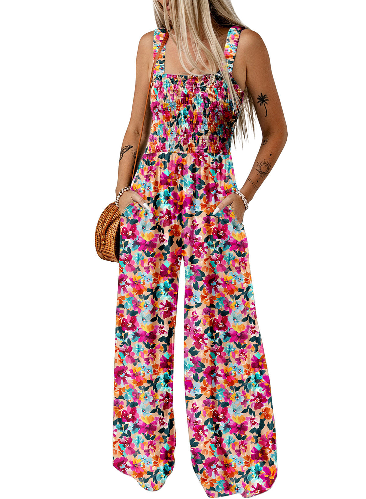 Dames Bohemien Jumpsuit Losse Pasvorm - StudioMarella