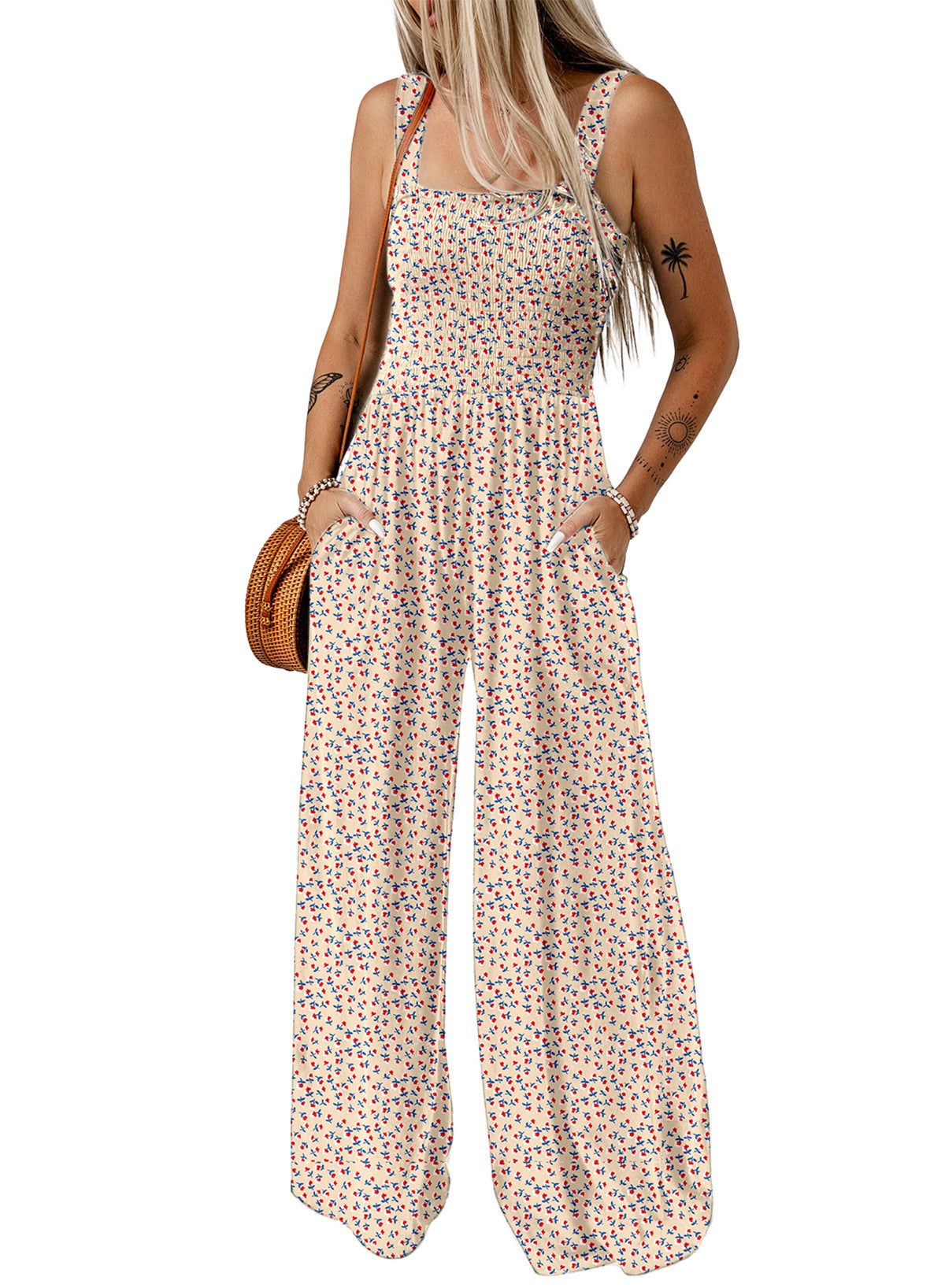 Dames Bohemien Jumpsuit Losse Pasvorm