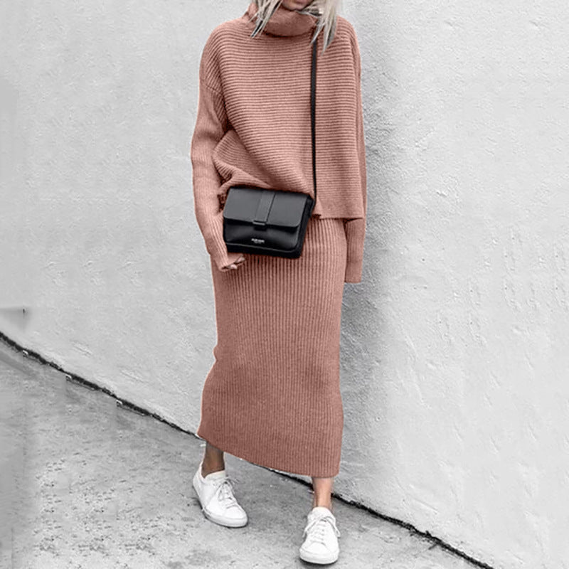 Vrouwelijke Rok Set Casual Lange Jurk Losse Mode - StudioMarella