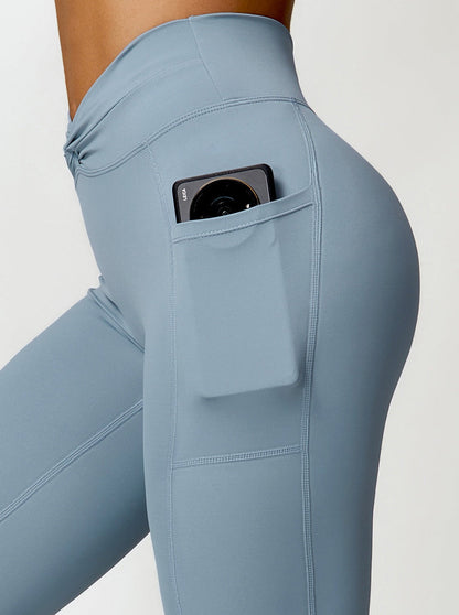 Dames Broek Flared Comfortabel Ademend Stof