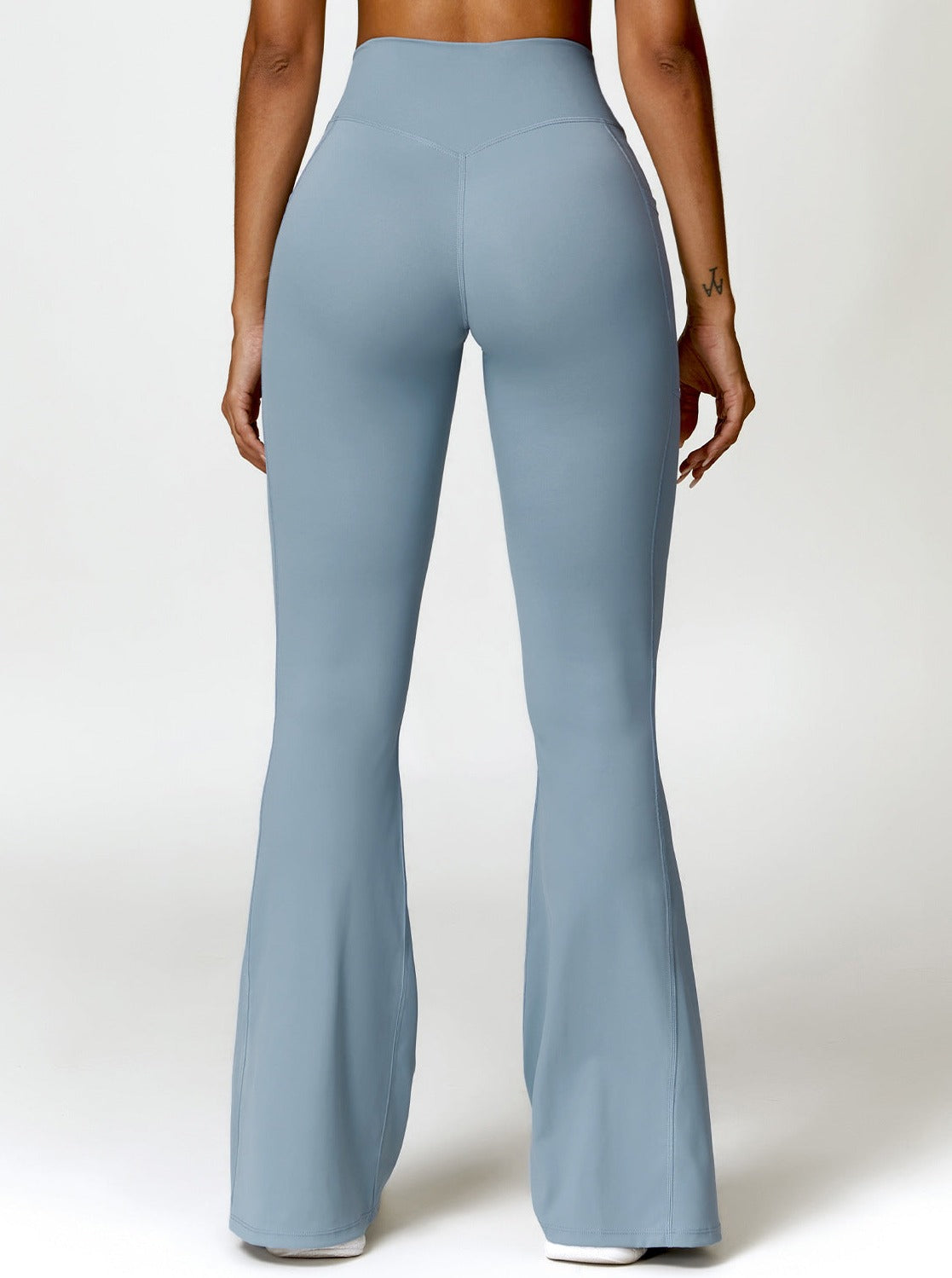 Dames Broek Flared Comfortabel Ademend Stof - StudioMarella