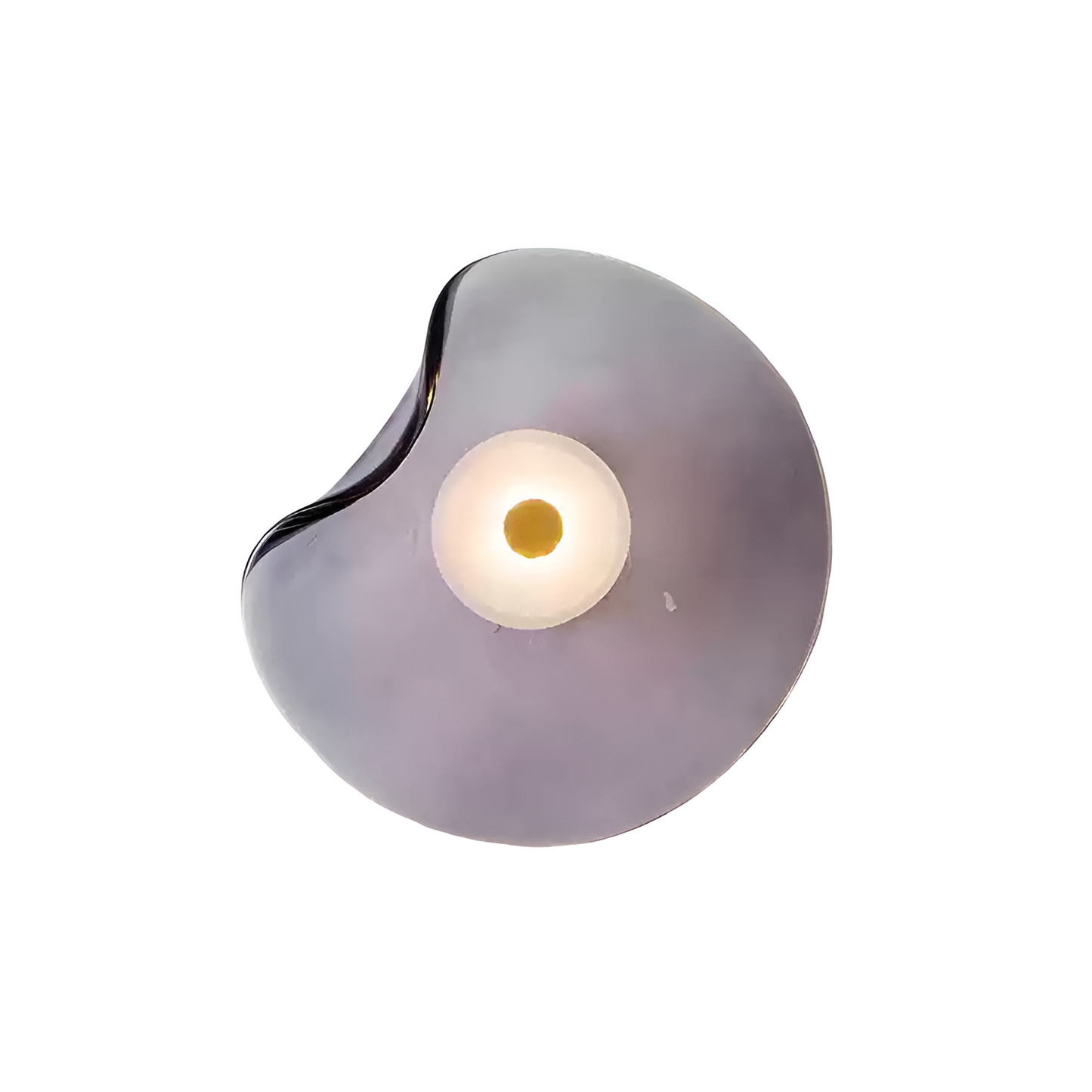 Wandlamp Gebogen Glas LED Sculpturaal Nordisch Goud Zwart 25cm Woonkamer Slaapkamer