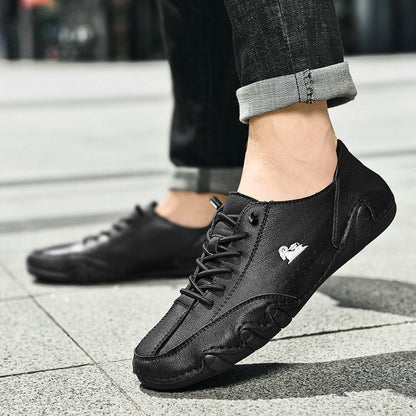 Flexibele Leren Schoenen voor Mannen en Vrouwen