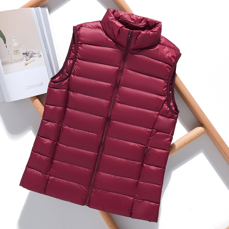 Dames Bodywarmer Lichtgewicht Puffer jas voor Lente