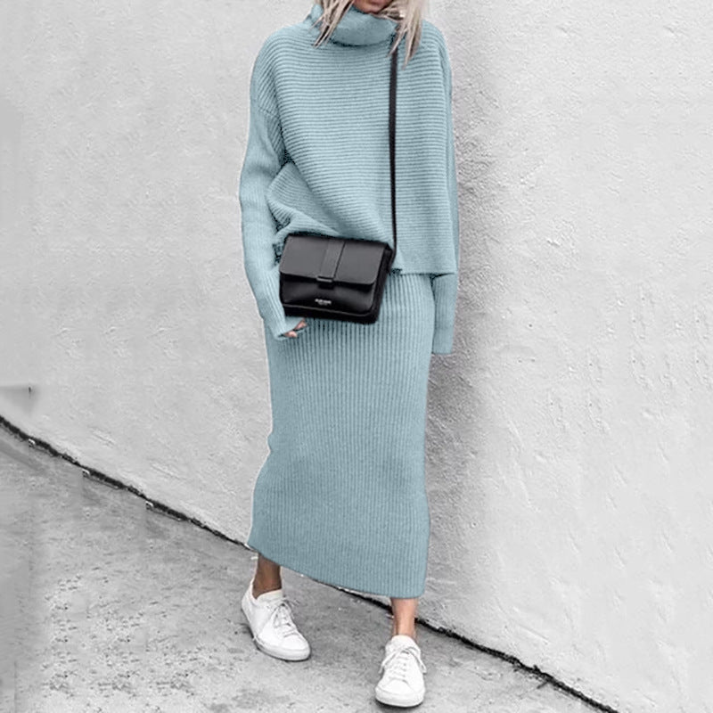Vrouwelijke Rok Set Casual Lange Jurk Losse Mode