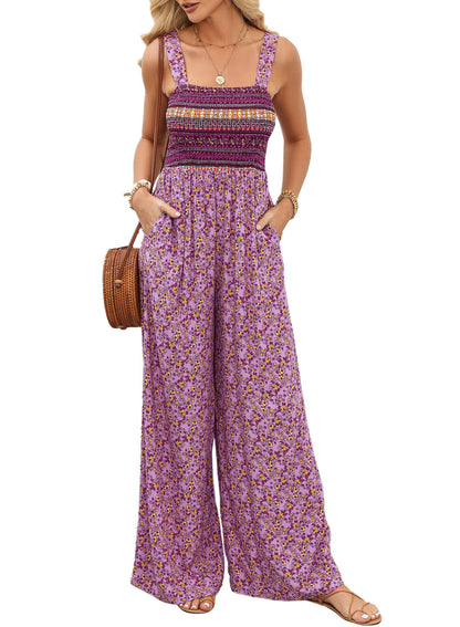 Dames Bohemien Jumpsuit Losse Pasvorm
