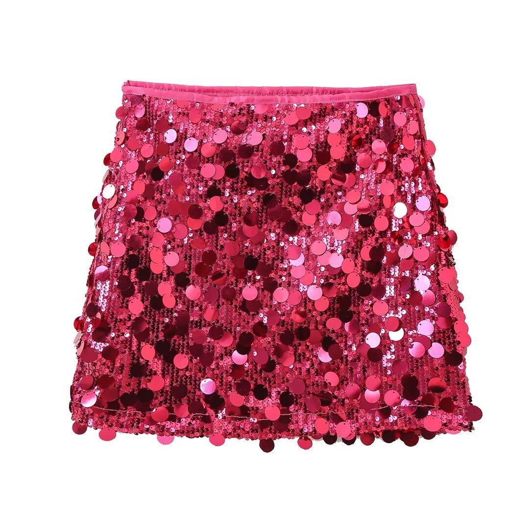Glitter Rok met Pailletten voor Feestelijke Avondjurk