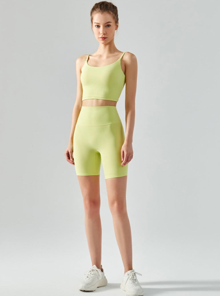 Vrouwelijke Biker Shorts Hoge Taille Zonder Naad Comfortabel
