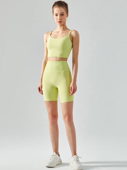 Vrouwelijke Biker Shorts Hoge Taille Zonder Naad Comfortabel