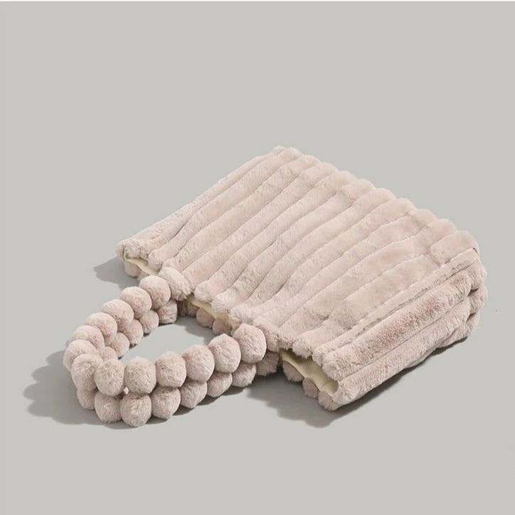 Pluche Schoudertas Extra Zachte Cloudpuff Tas