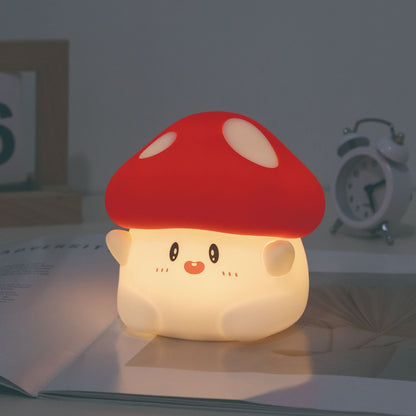 Kleurrijke LED Paddenstoel Nachtlamp met Squishy Materiaal voor Kinderkamer