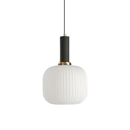 Hanglamp Gekleurd Glas Retro Nordisch E27 Wit Groen Roze Ø13 Ø30 Eetkamer