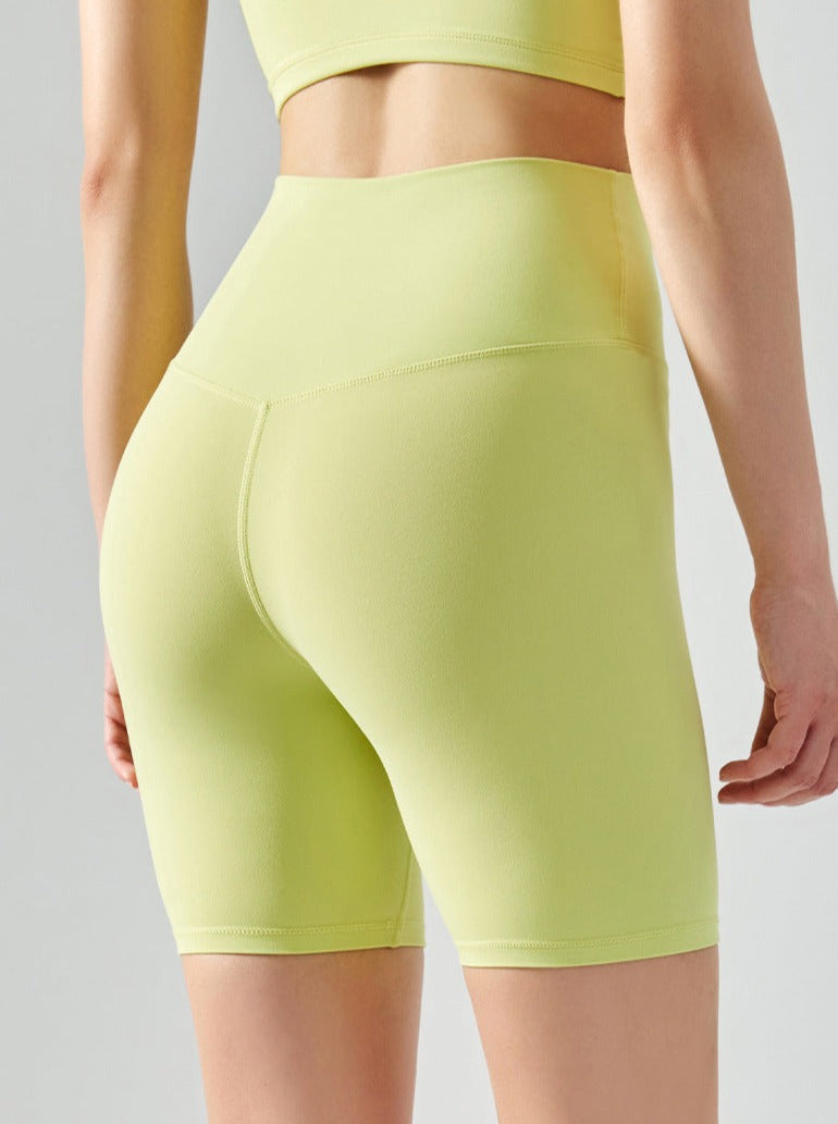 Vrouwelijke Biker Shorts Hoge Taille Zonder Naad Comfortabel