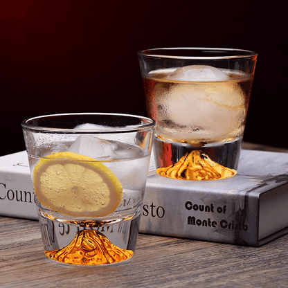 Whiskeyglas Edo Kiriko Handgemaakt Japans Kristal Set Houten Geschenkdoos Chamvin