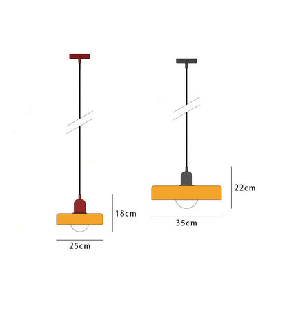 Verstelbare Glazen Hanglamp met Bauhaus-Design – Eetkamer en Woonkamer Verlichting