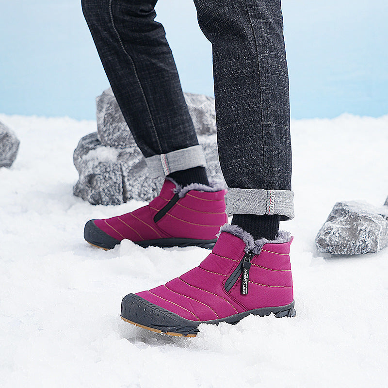 Waterdichte Winterlaarzen voor Heren Zwart Warm