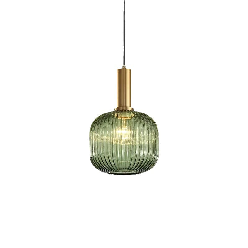Hanglamp Gekleurd Glas Retro Nordisch E27 Wit Groen Roze Ø13 Ø30 Eetkamer