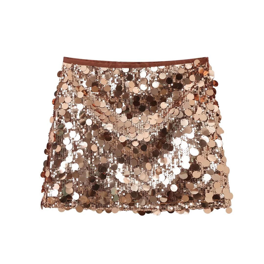 Glitter Rok met Pailletten voor Feestelijke Avondjurk