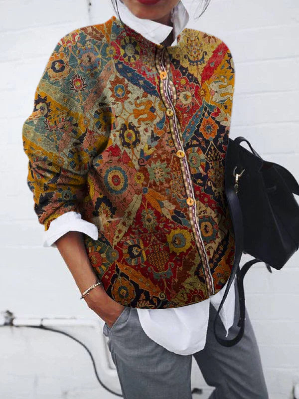 Vrouwentrui Vintage Look Zacht en Stijlvol - StudioMarella