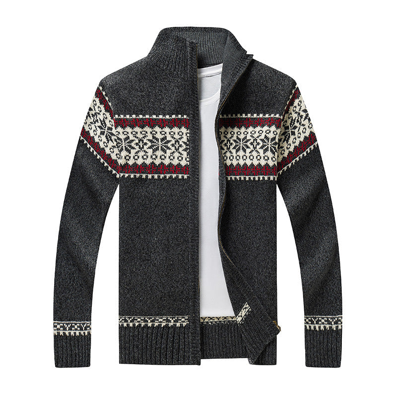 Heren Vest Gebreid met Sherpa Voering en Ritssluiting - StudioMarella