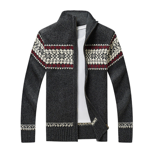 Heren Vest Gebreid met Sherpa Voering en Ritssluiting - StudioMarella