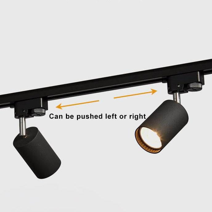Moderne led railverlichting met verstelbare spots (3–5 lichtpunten) – plafondrail