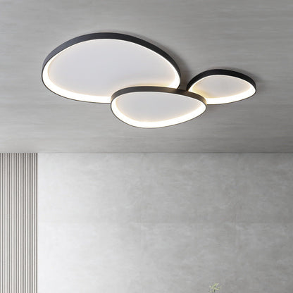 Moderne Armure plafondlamp aluminium acryl LED wit woonkamer slaapkamer design verlichting rond plafondlamp