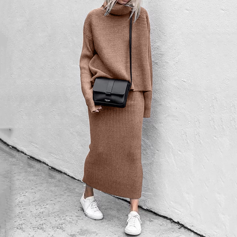 Vrouwelijke Rok Set Casual Lange Jurk Losse Mode