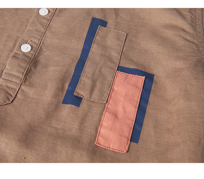 Elegante Heren Overhemd Lorenzo Stijl