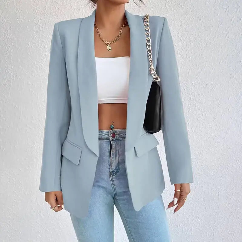 Dames Blazer Klassieke Stijl Elegant Zakelijk