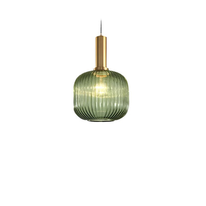 Hanglamp Gekleurd Glas Retro Nordisch E27 Wit Groen Roze Ø13 Ø30 Eetkamer