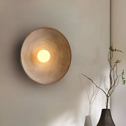 Wandlamp Rond Maan Design LED G4 Japandi Scandinavisch Ø20 Ø50