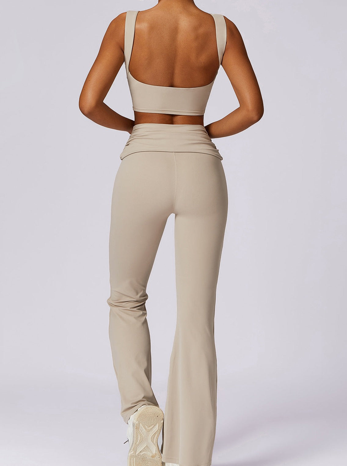 Comfortabele Hoge Taille Leggings met Elastisch Stretch
