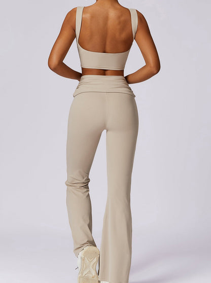 Comfortabele Hoge Taille Leggings met Elastisch Stretch