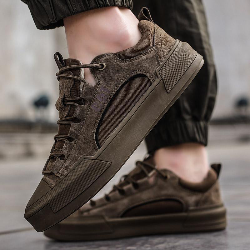 Premium Leren Sportschoenen voor Heren