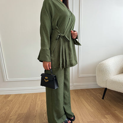 Dames Kimono Set Comfortabele Pasvorm