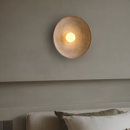 Wandlamp Rond Maan Design LED G4 Japandi Scandinavisch Ø20 Ø50