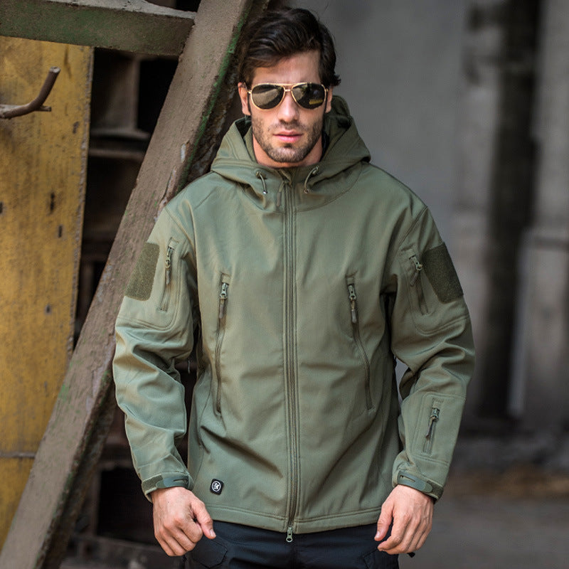 Waterdichte Softshell Jas Heren Outdoor Winddicht