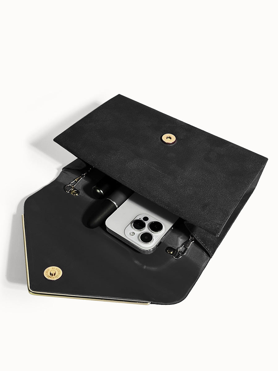 Fluwelen Clutch Avondtasje Suède Stijl Elegant