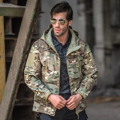 Waterdichte Softshell Jas Heren Outdoor Winddicht